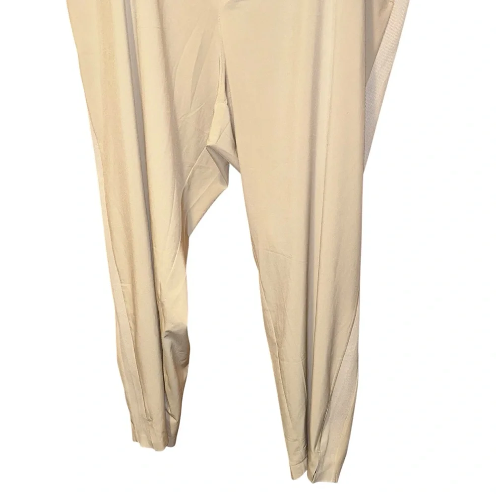 Athleta Womens Plus Brooklyn Ankle Pants Tan Size 26‎ Stretch Lightweight Travel